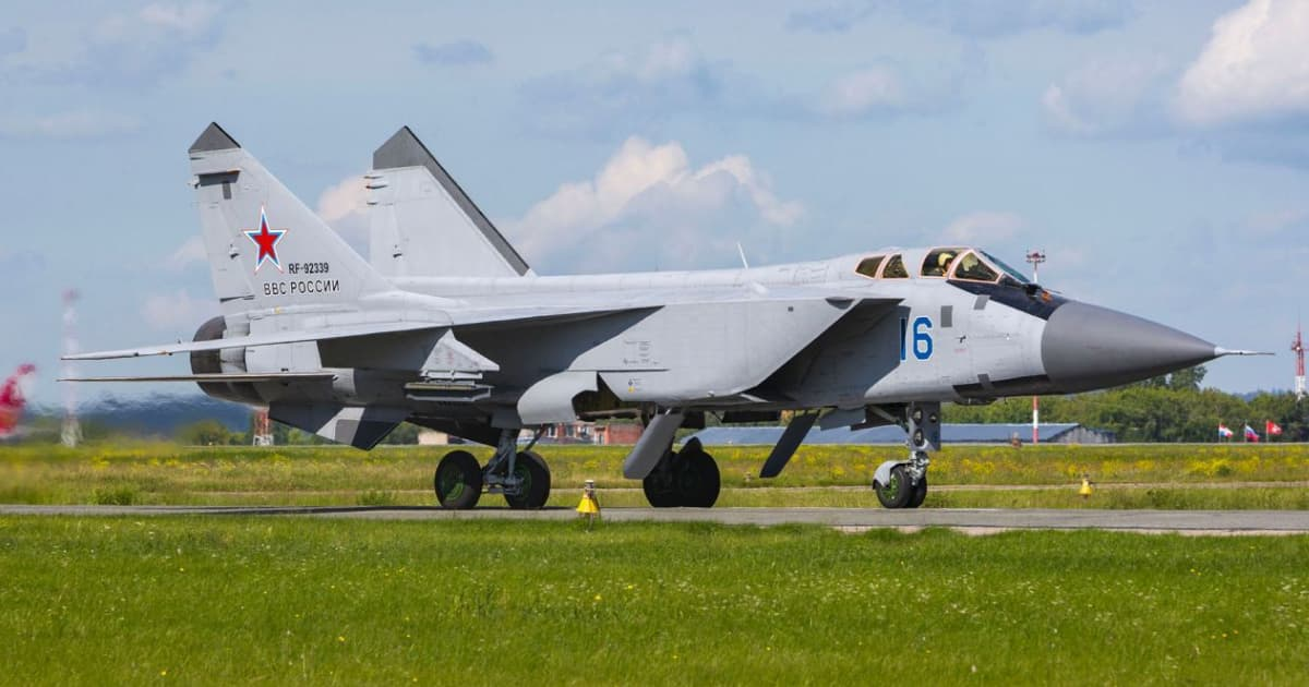 У Білорусь нібито прилетіли три російські літаки МіГ-31
