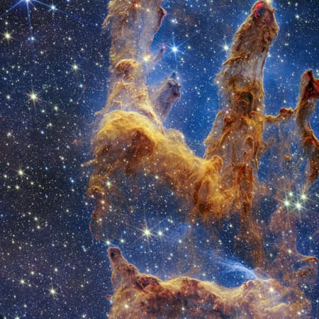 NASA оприлюднила зображення «Стовпів творіння»