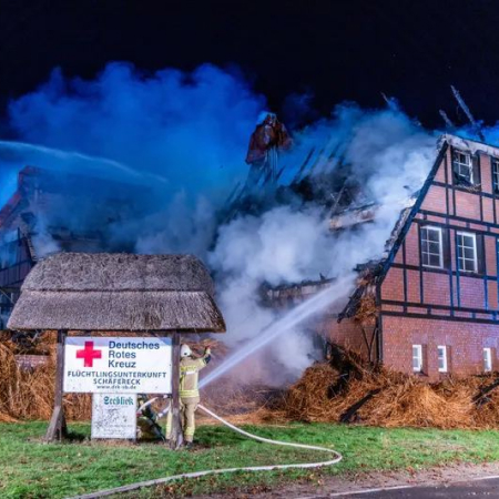 У Німеччині згорів гуртожиток для українських біженців