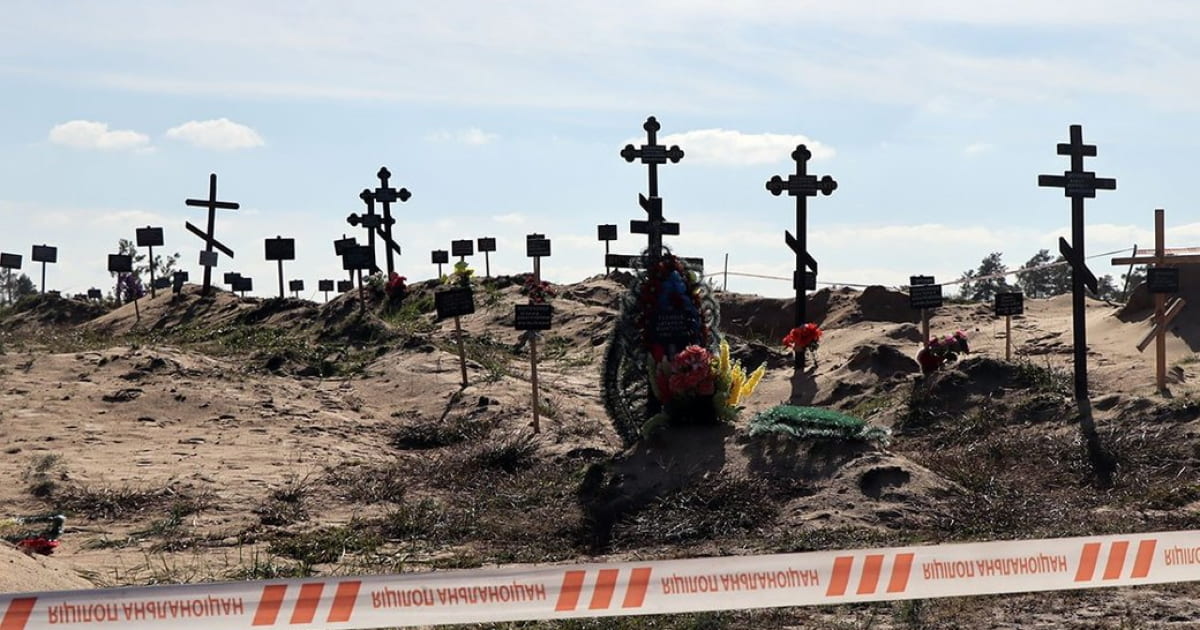 Exhumation completed at the site of the largest mass grave in de-occupied Lyman: 146 bodies found