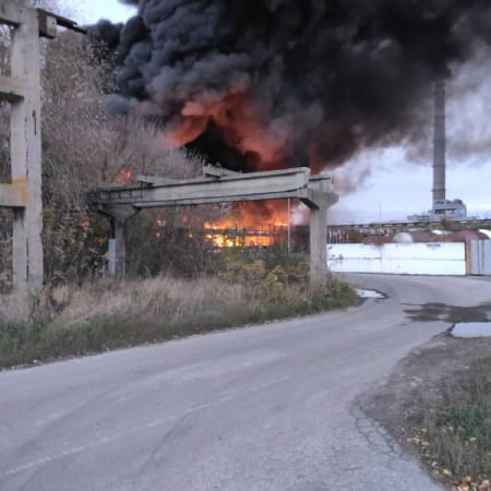 В Росії у Бєлгородському районі сталася пожежа