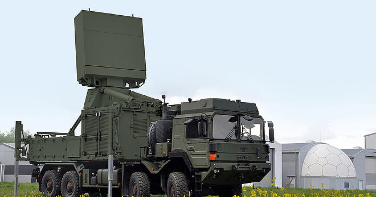 Україна отримала багатофункціональний радар для системи ППО IRIS-T
