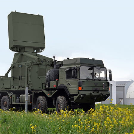 Україна отримала багатофункціональний радар для системи ППО IRIS-T
