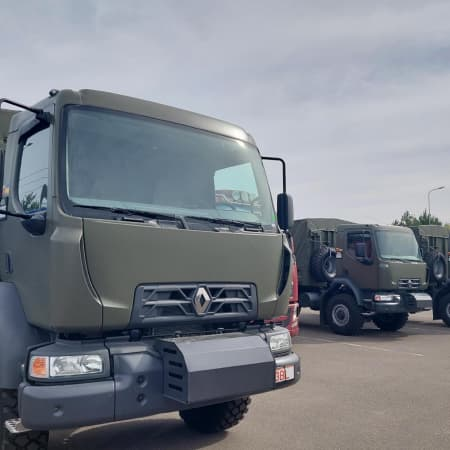 The EU has provided the Ukrainian military with a fleet of trucks - the EU Delegation to Ukraine