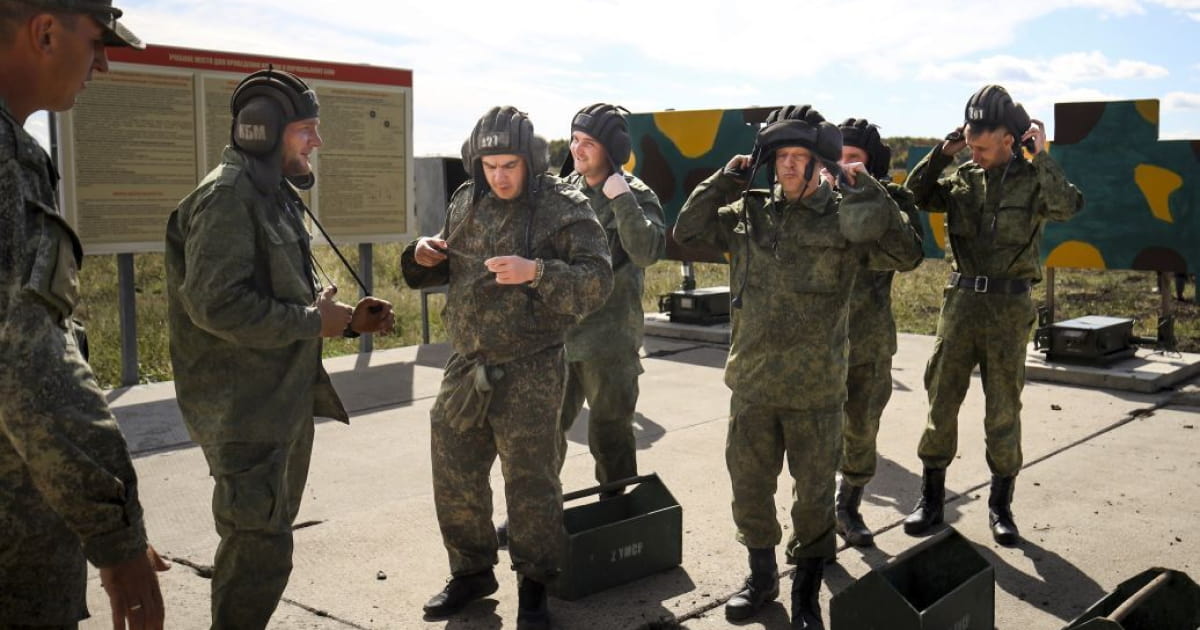 Російське військове командування має проблеми з матеріальним забезпеченням мобілізованих