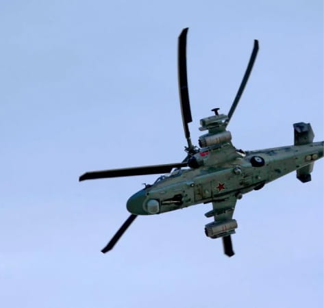 Повітряні сили за пів години знищили два російські гвинтокрили Ка-52