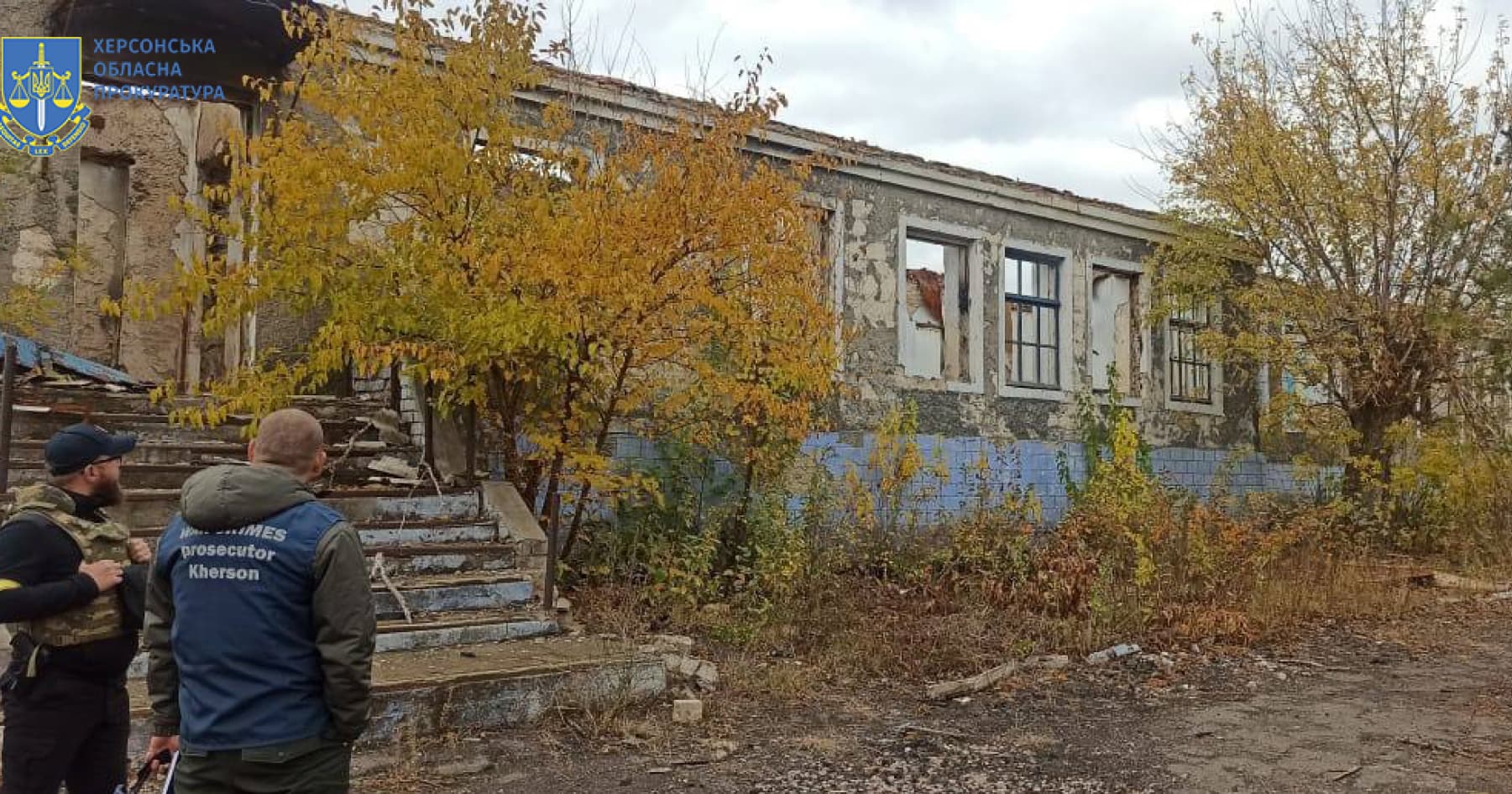 На деокупованій Херсонщині у школі виявили російській склад боєприпасів