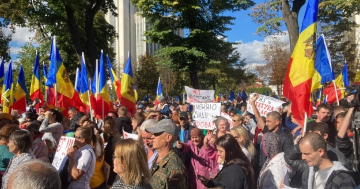 США застосували санкції проти проросійської партії Молдови «Шор» через організацію антиурядових протестів