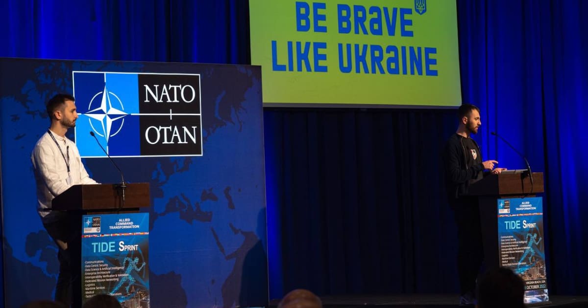 Україна презентувала НАТО систему ситуаційної обізнаності на полі бою «Delta»
