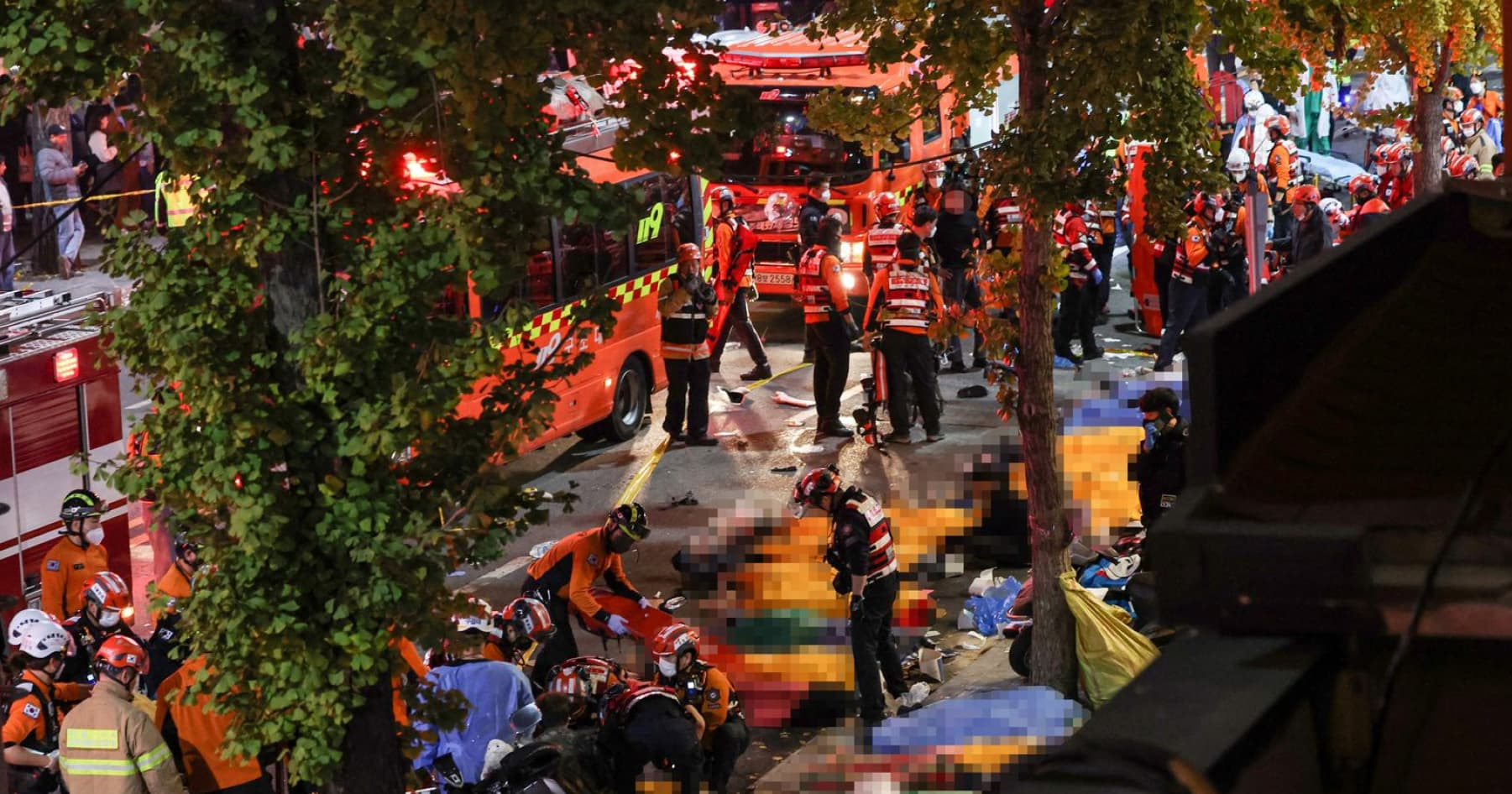 У Південній Кореї 120 людей загинули в результаті тисняви в під час святкування Гелловіну