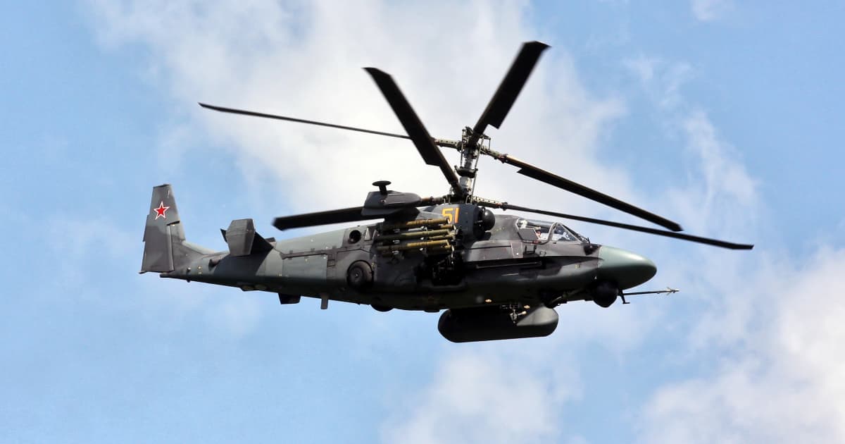 У Псковській області в Росії нібито вибухнули два вертольоти Ка-52