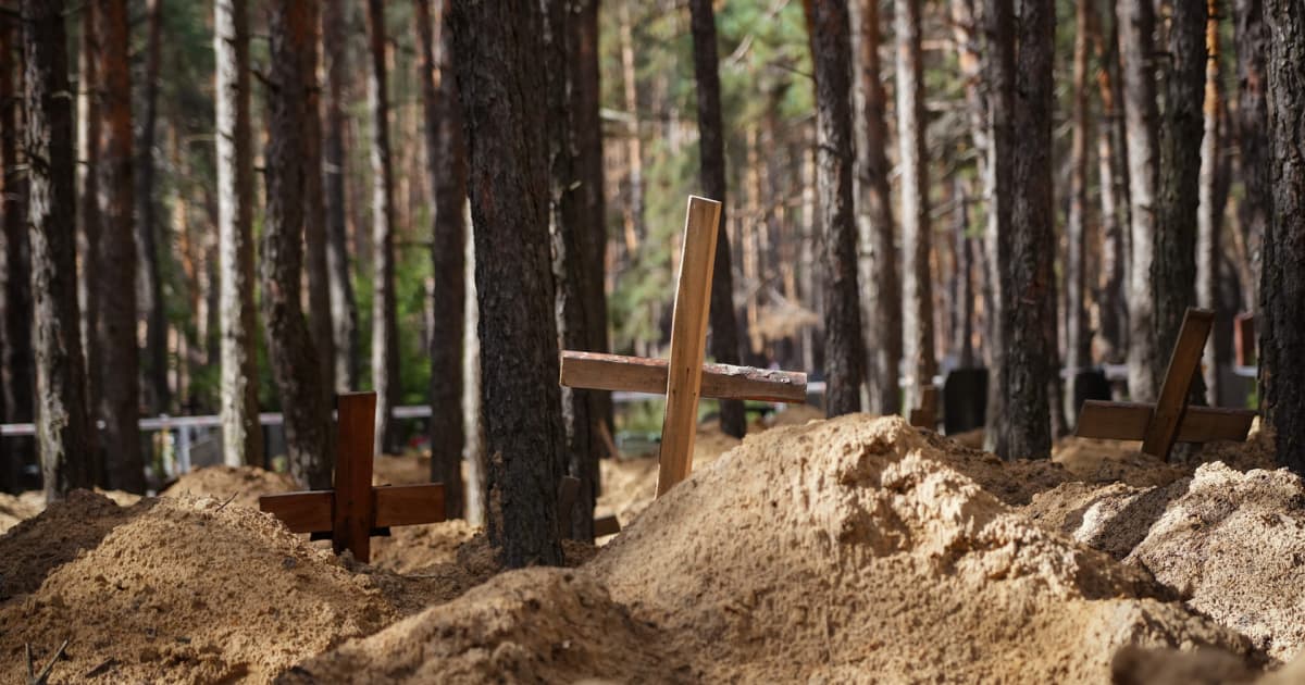 Police found bodies of 868 civilians in the de-occupied territories of Donetsk, Kharkiv and Kherson regions