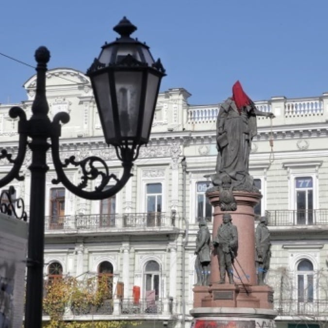 В Одесі завершилось голосування щодо демонтажу пам’ятника Катерині ІІ