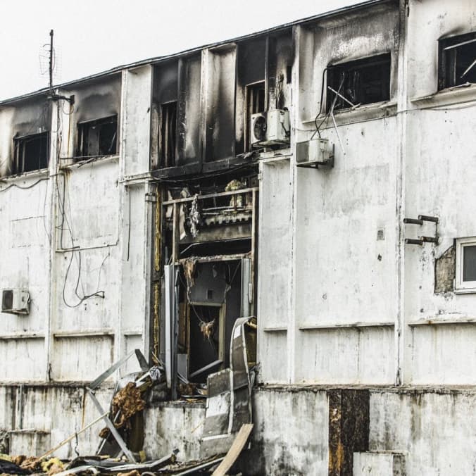 Унаслідок російської атаки зруйноване одне з депо «Нової пошти» у Дніпрі