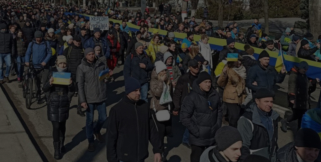 Kherson in the first months of the full-scale war: a local's story about rallies, abductions and departure