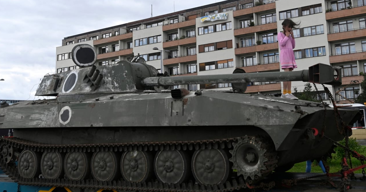 У Празі відкрилась виставка знищеної російської військової техніки