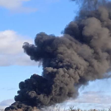 У Бєлгородській області РФ виникла пожежа