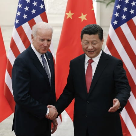 Президенти США і Китаю провели першу особисту зустріч з моменту обрання Байдена главою держави