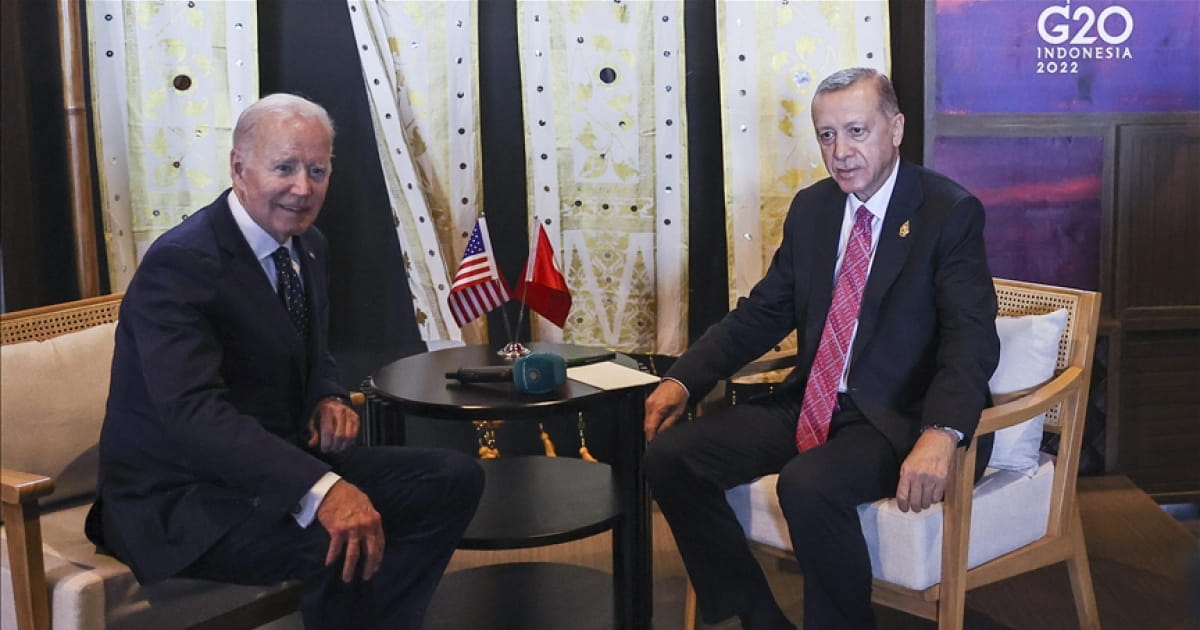 Джо Байден зустрівся з Реджепом Таїпом Ердоганом на полях саміту G20