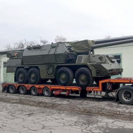 Slovakia handed over the seventh Zuzana 2 Howitzer to Ukraine