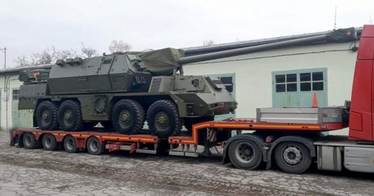 Slovakia handed over the seventh Zuzana 2 Howitzer to Ukraine