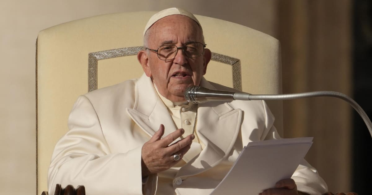 Папа Римський сказав, що трагедії українців пов‘язані із «геноцидом, спровокованим Сталіном»