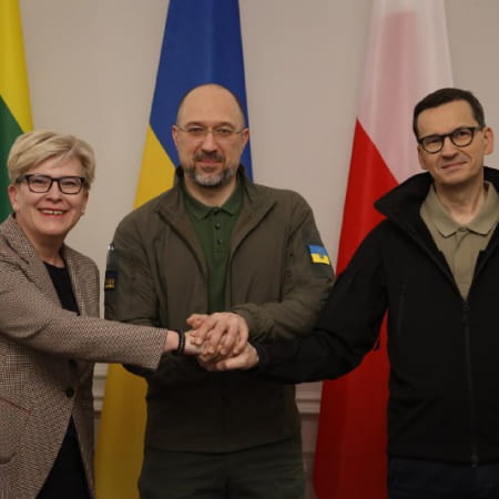 Прем’єр-міністри України, Польщі та Литви підписали заяву щодо активізації процесу переговорів про вступу України в НАТО та ЄС