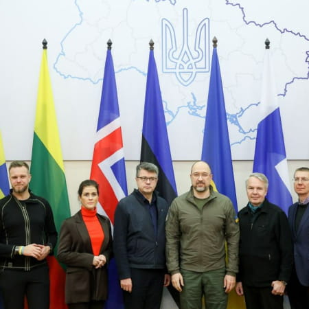 Україну відвідали міністри закордонних справ Естонії, Фінляндії, Ісландії, Латвії, Литви, Норвегії та Швеції
