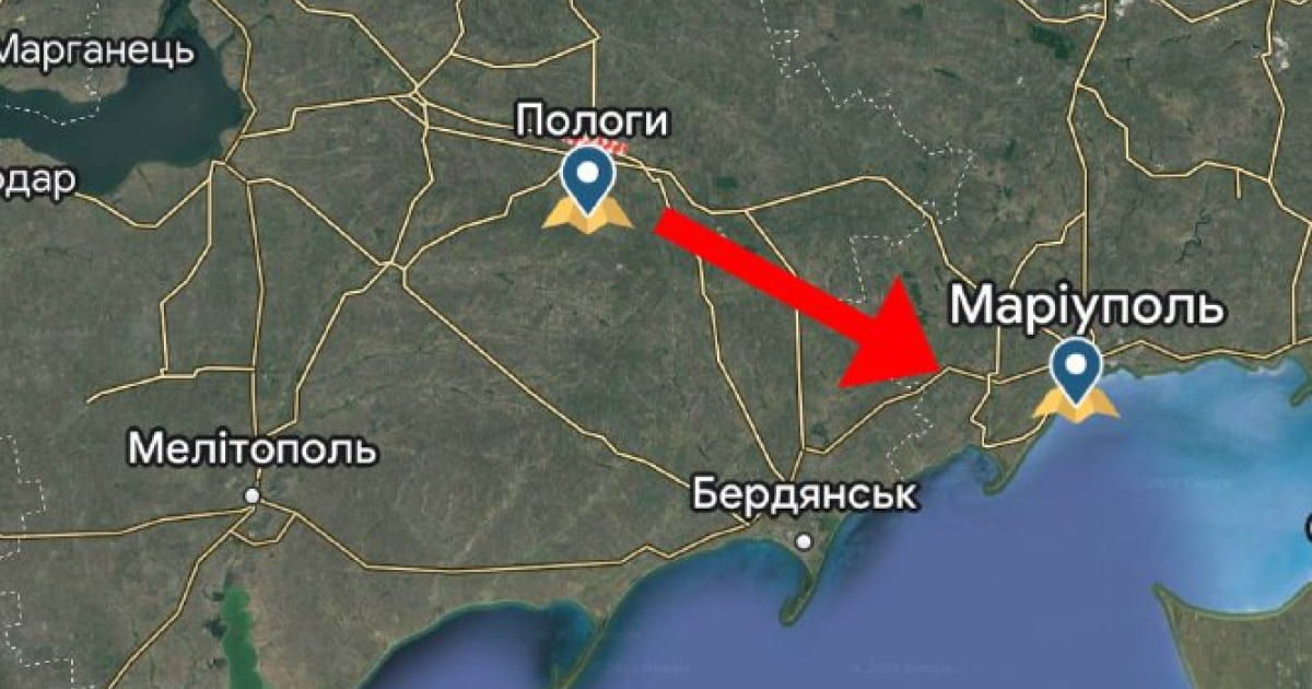 Росіяни передислокували лікарню з тимчасово окупованих Полог Запорізької області до Маріуполя