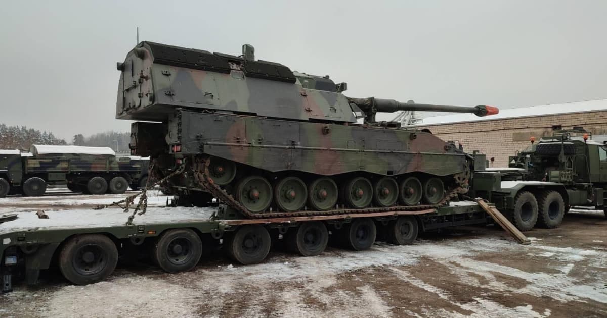 Литва передала Україні дві відремонтовані гаубиці PzH2000