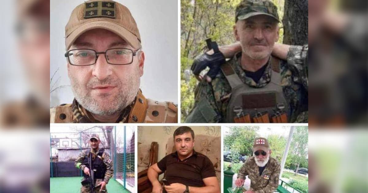 Під Бахмутом загинули п'ятеро громадян Грузії, які воювали у складі ЗСУ