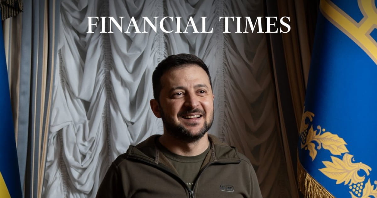 Zelenskyy became the "Person of the Year" according to the Financial Times