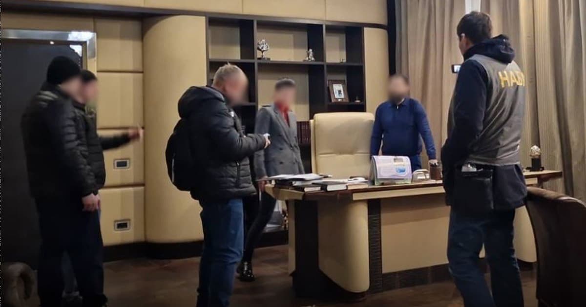 5 грудня НАБУ викрило злочинну організацію в Одесі