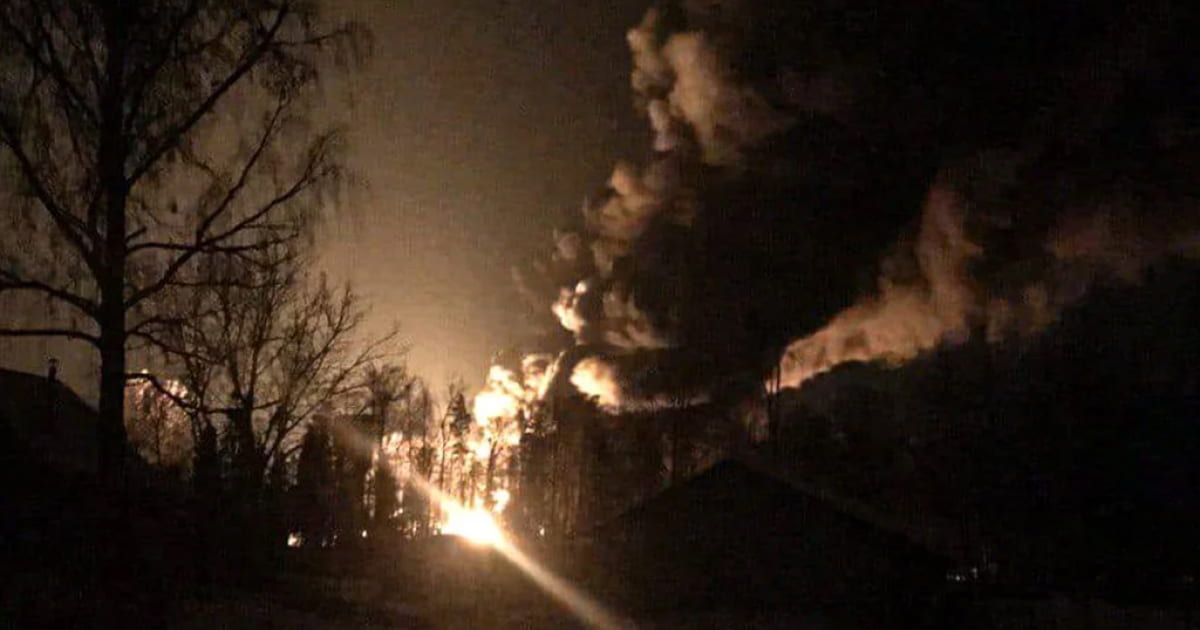 Explosions occurred in Kursk and Bryansk regions of Russia