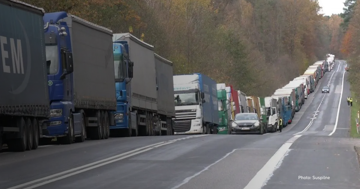 Ukraine has lost approximately UAH 9.3 billion due to the blockade of the Ukrainian-Polish border