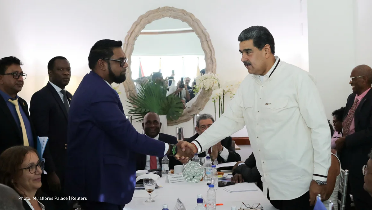 Venezuela and Guyana agree to avoid the use of force against each other