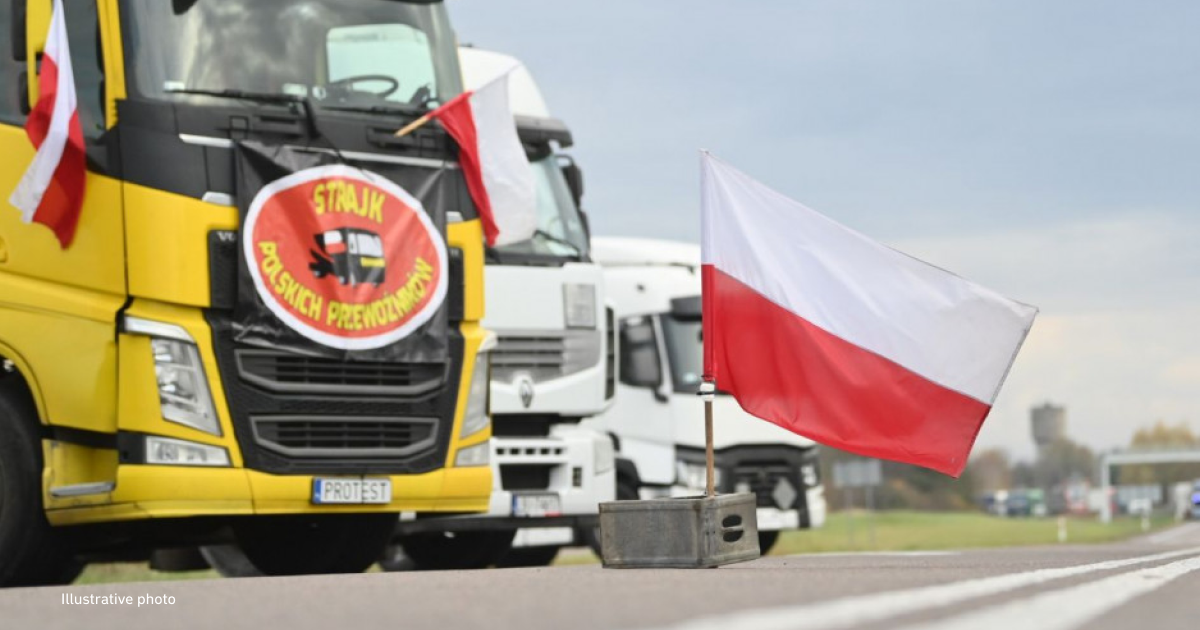 The renewed protest of Polish carriers at the Dorohusk border crossing point with Ukraine may last until March 8, 2024