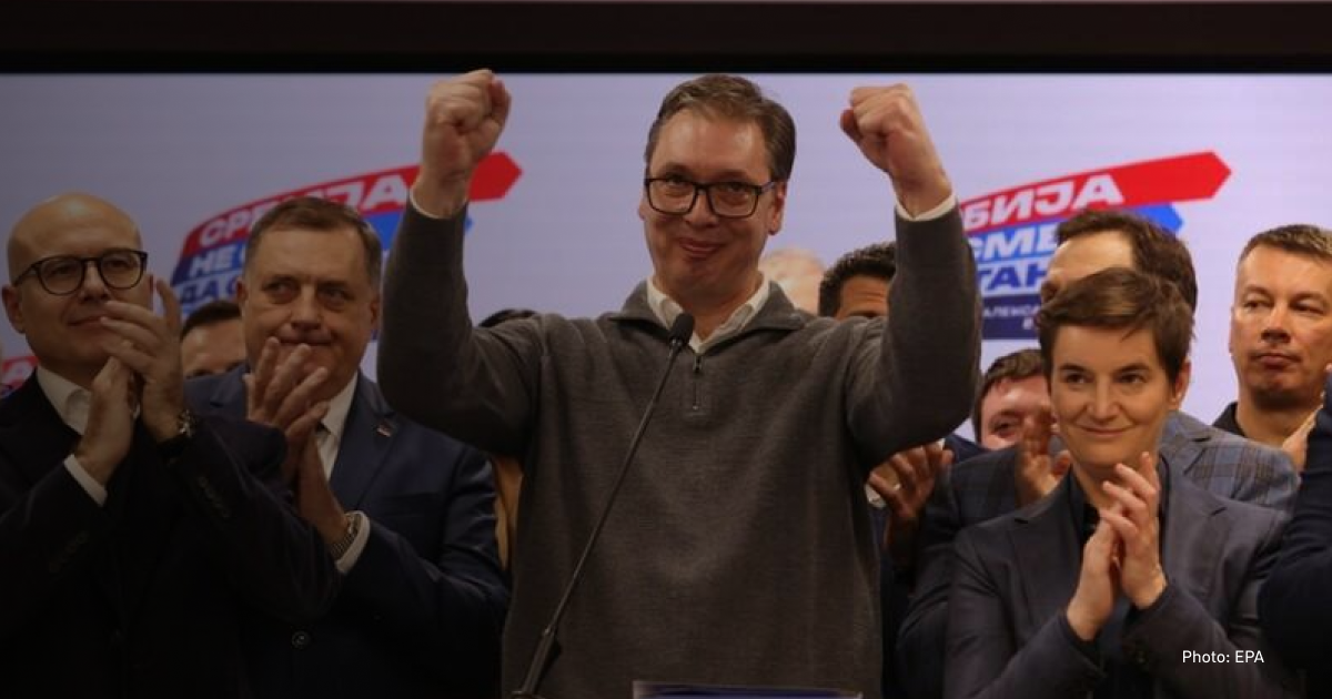 According to preliminary estimates, the ruling Serbian Progressive Party wins the elections in Serbia. OSCE finds violations
