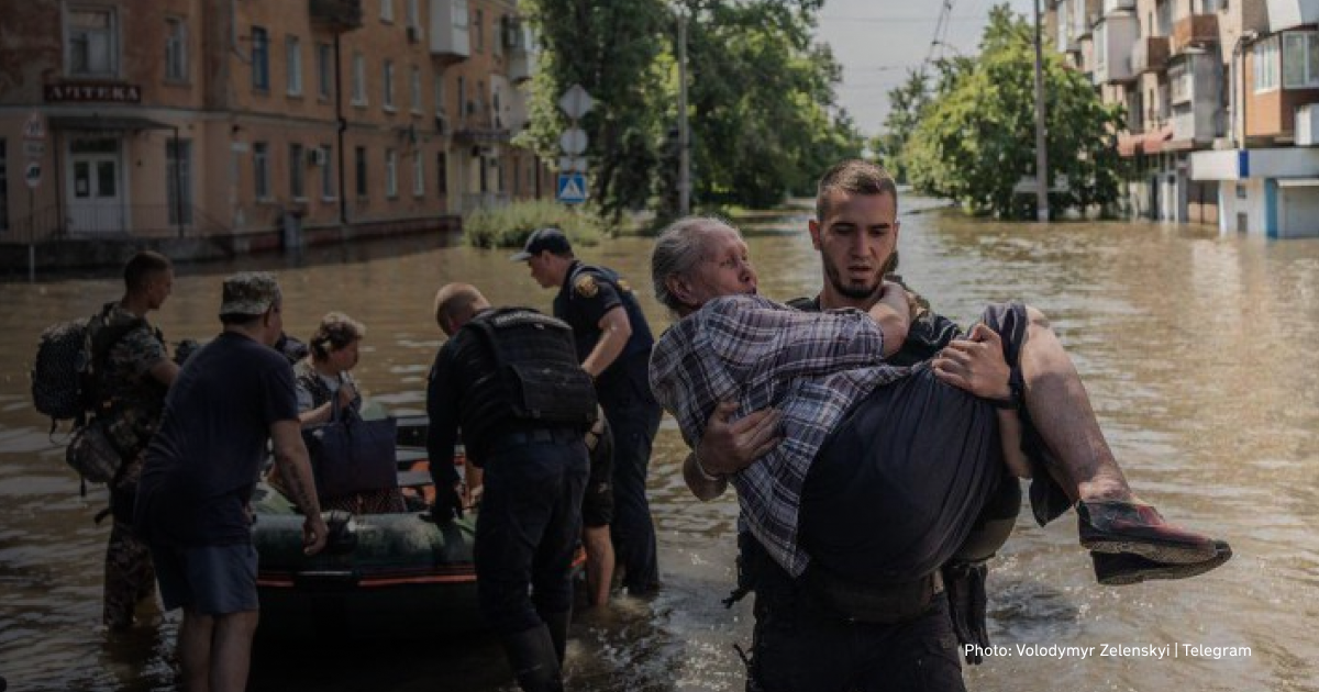 AP: 'At least hundreds' of people killed in floods in temporarily occupied Kherson region after Kakhovka HPP explosion