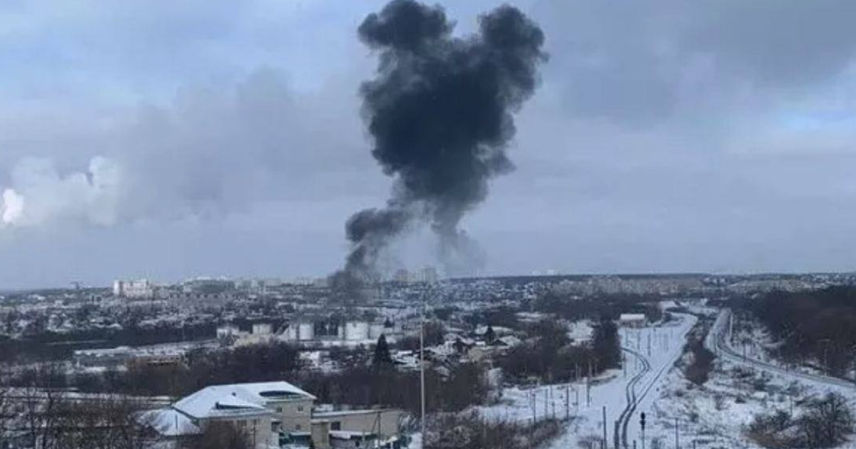 Drones attack oil depot and energy facility in Orel, Russia