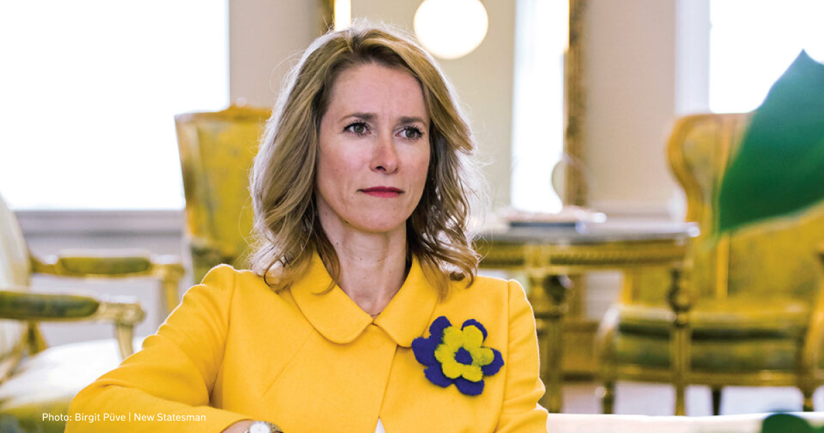 Estonia will not extradite Ukrainians of military age — Prime Minister Kaja Kallas