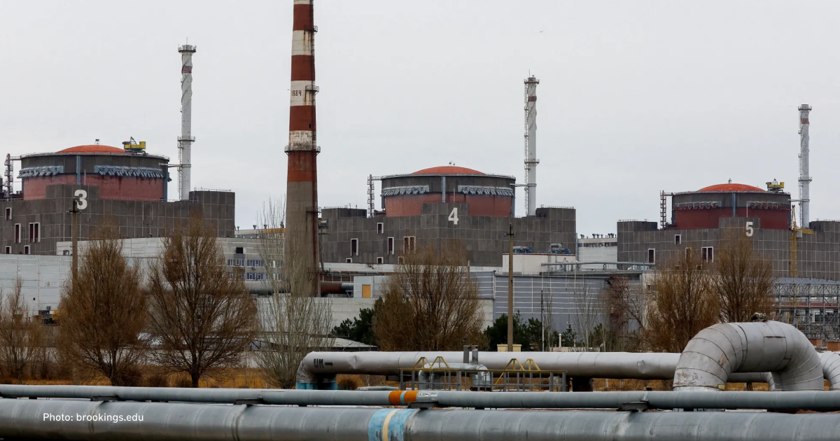 Russians have again planted mines in the buffer zone of the temporarily occupied Zaporizhzhia Nuclear Power Plant