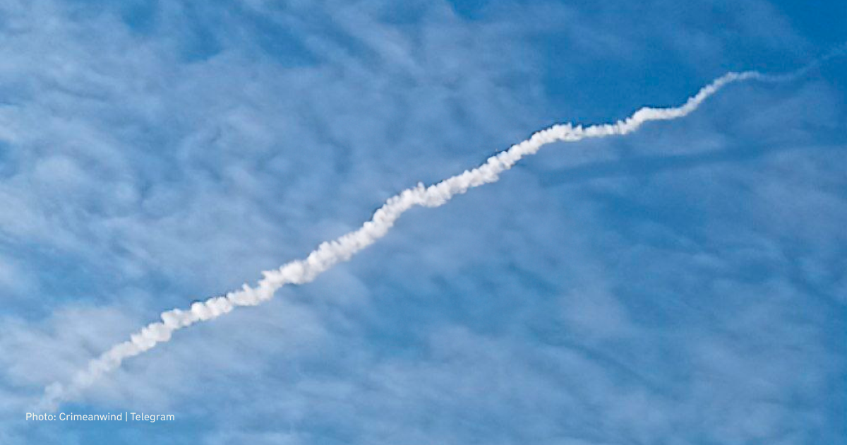 Russian authorities in temporarily occupied Crimea report air strike and air defence operations