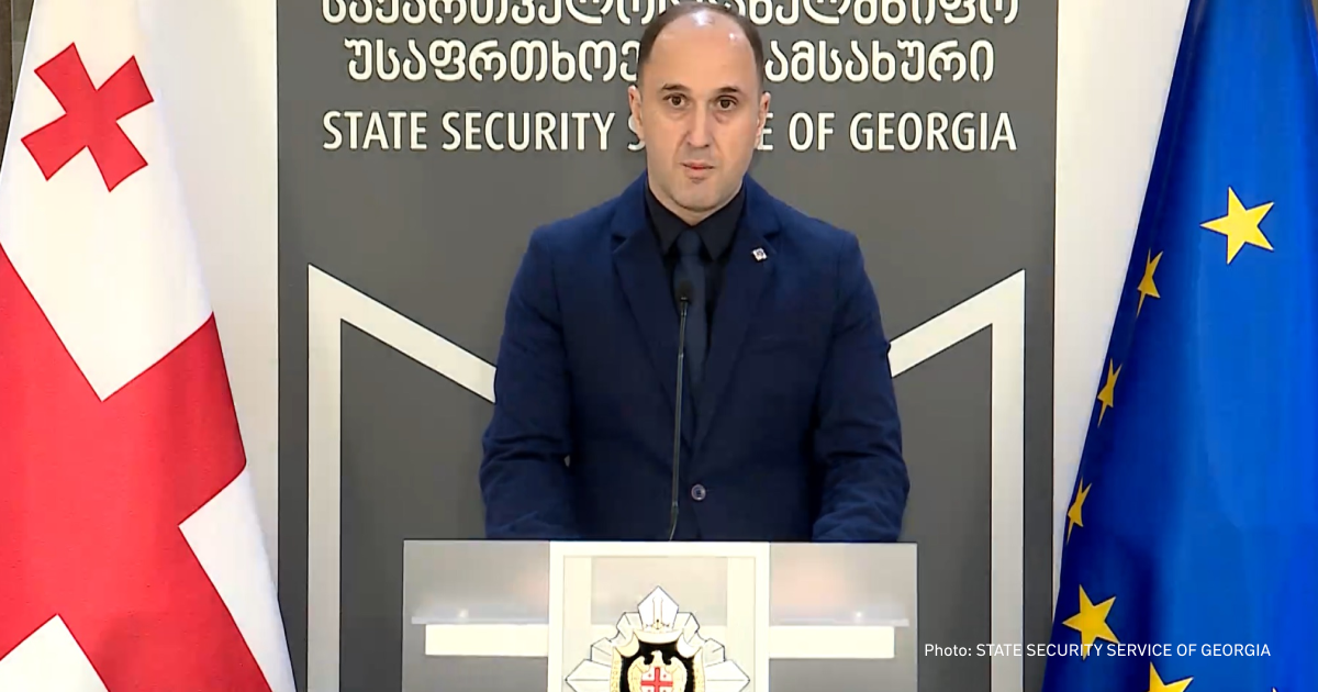 Georgian security services announce seizure of cargo with explosives allegedly being transported from Ukraine to Russia