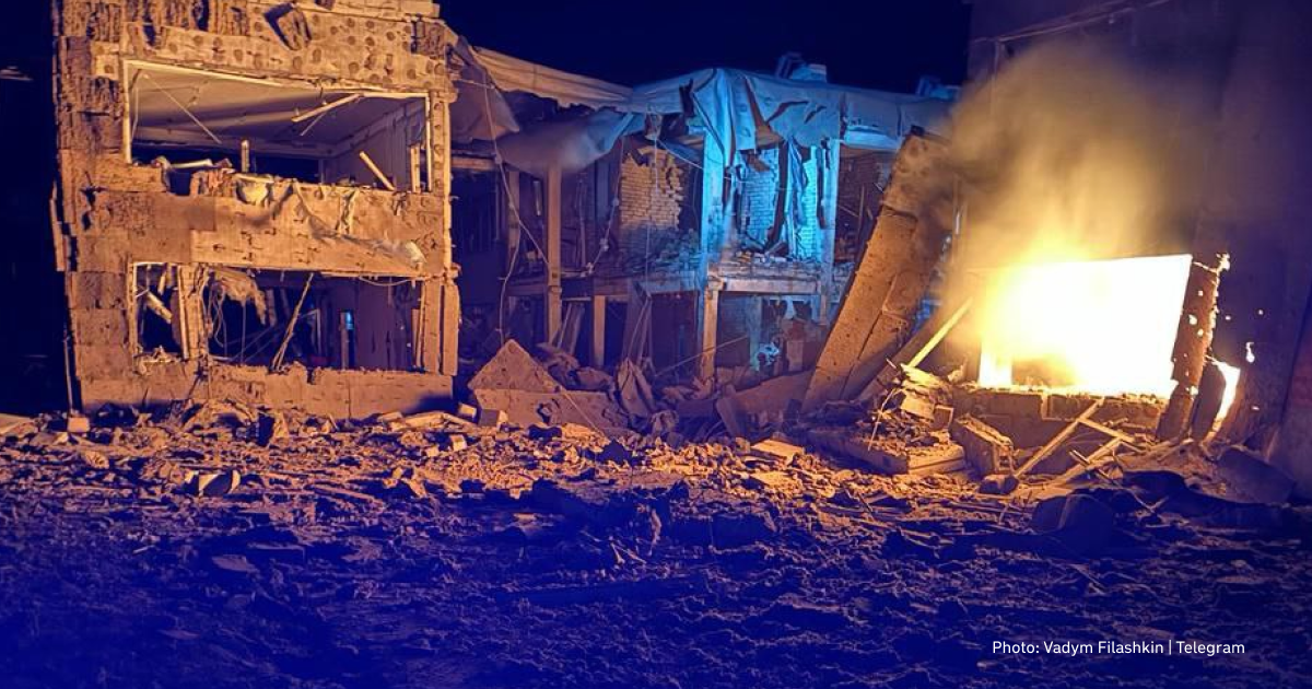 "In the middle of the night, Russians shelled Selydove in the Donetsk region, one person was killed and seven others injured" — head of the Donetsk Military Administration