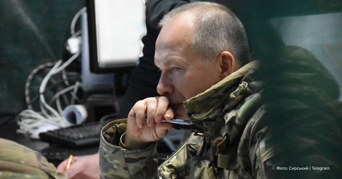 Зеленський призначив генерал-полковника Сирського новим Головнокомандувачем ЗСУ