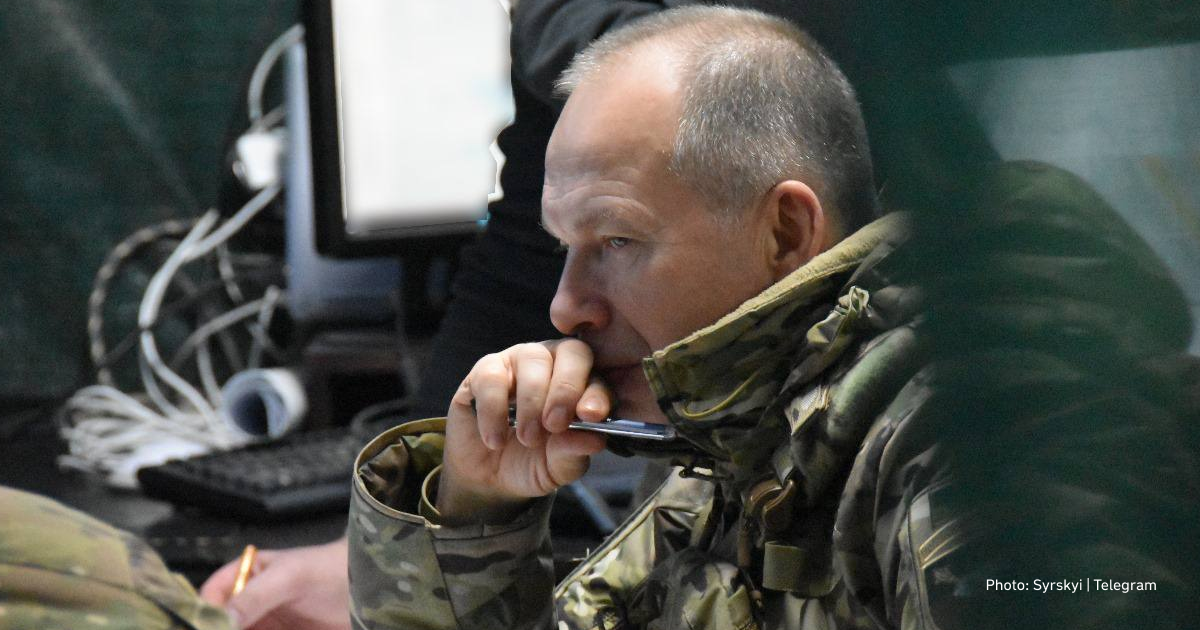 Zelenskyy appoints Colonel General Syrskyi as the new Commander-in-Chief of the Armed Forces of Ukraine