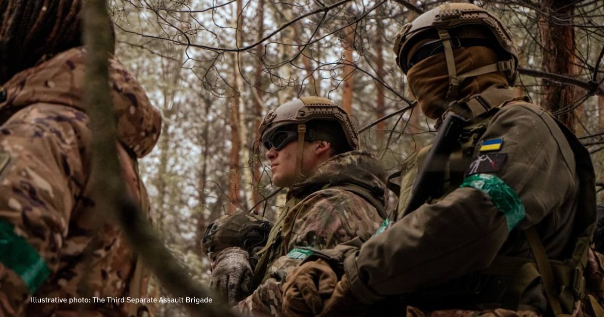 Some units of the Third Separate Assault Brigade in Avdiivka were ...