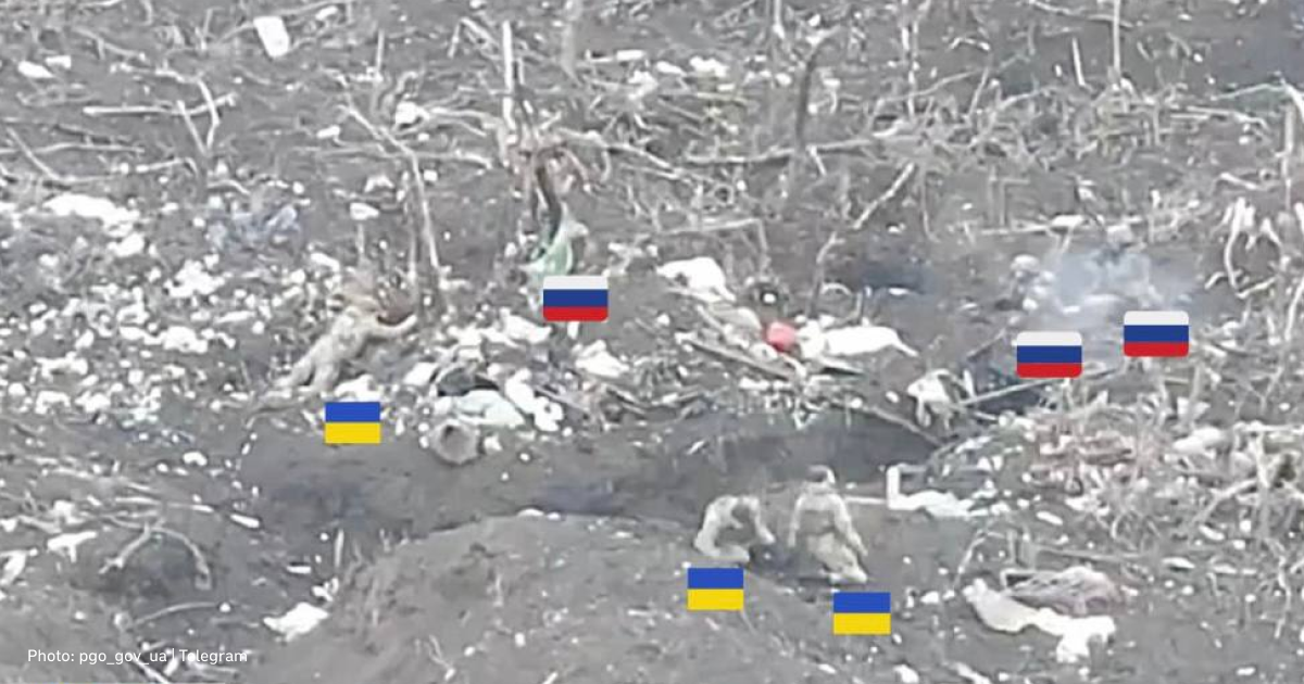 Russians allegedly shot three Ukrainian prisoners of war near Robotyne, Zaporizhzhia region