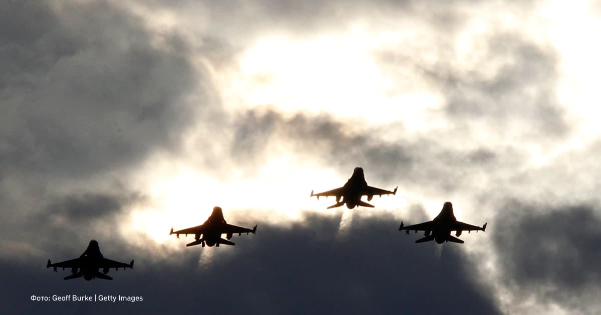 Україна отримає перші винищувачі F-16 від Данії влітку